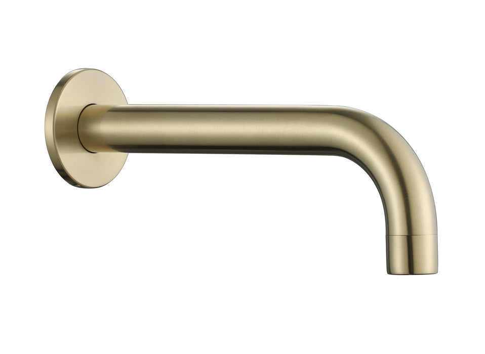 5042SG Brushed Gold Wall Basin/Bath Spout