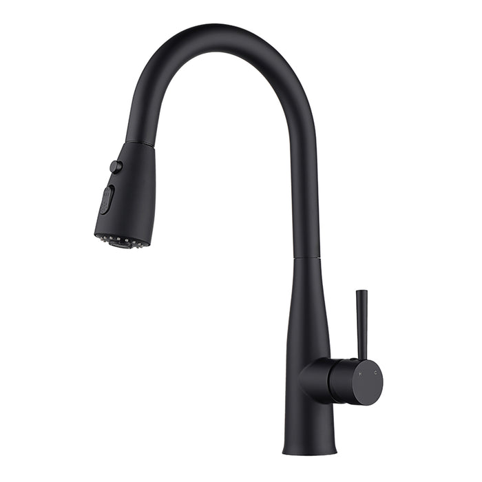 57305B Black Pull-Out Kitchen/Laundry Sink Mixer