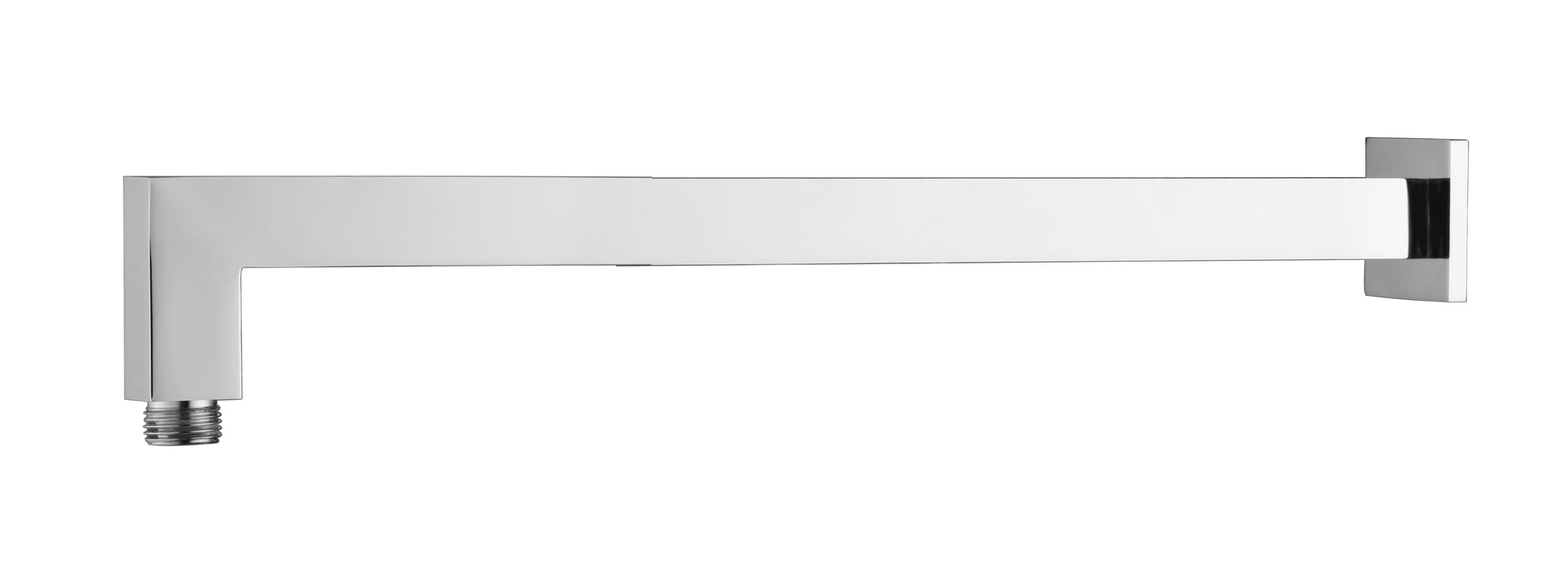 Chrome Square 400mm Shower Arm