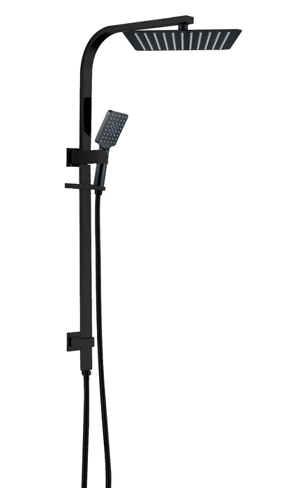 8557B Black Sqaure Shower Station