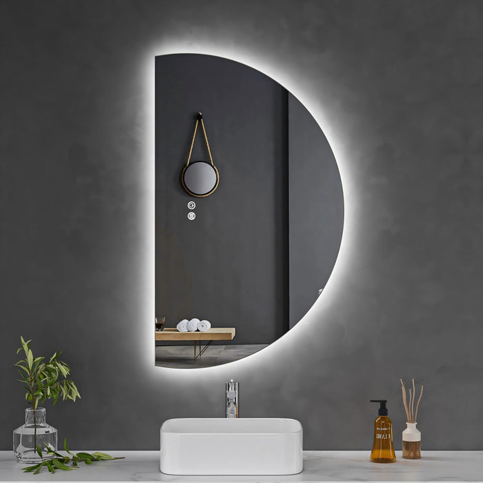 LED Mirror 1000x600 Arched Frameless Touch Backlit LED Mirror MR4-10060