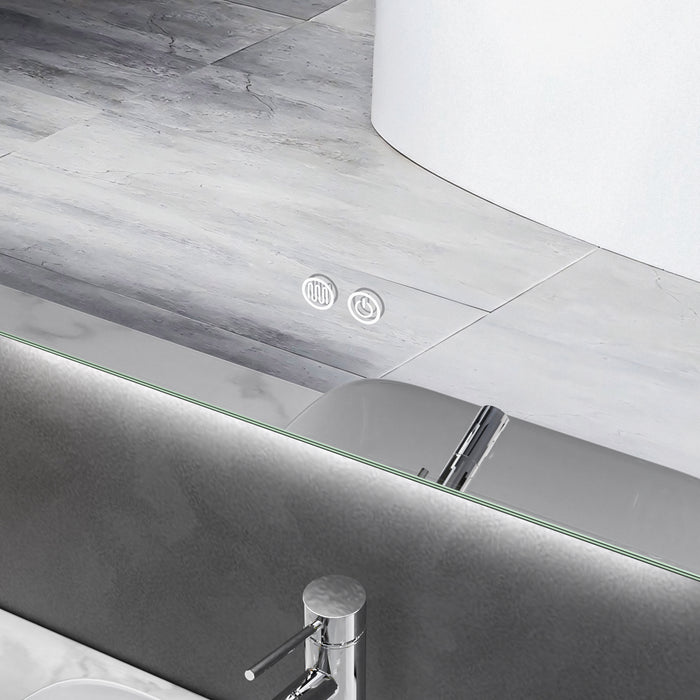 LED Mirror 1500x900 Arched Frameless Touch Backlit LED Mirror MR4-15090