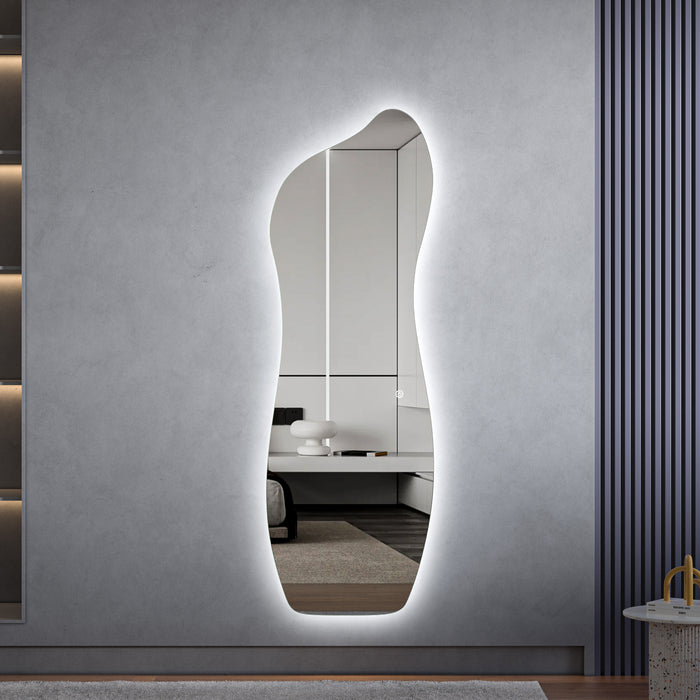 LED Mirror 500x1500 Frameless Touch Backlit LED Mirror MR9-A-50150