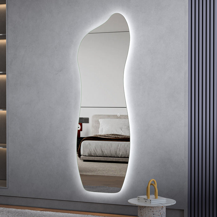 LED Mirror 500x1500 Frameless Touch Backlit LED Mirror MR9-A-50150