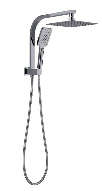 100109A-C-10" Twin Chrome Shower Column