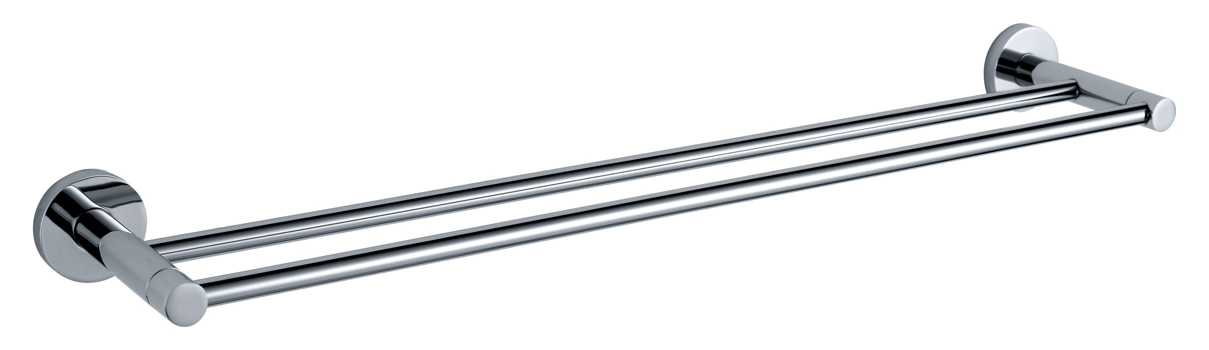 13110C Chrome 600mm Double Towel Rail