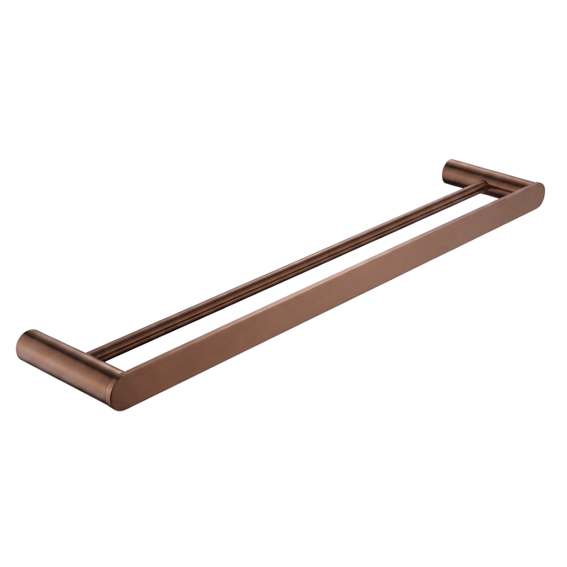 18010AB Aged Bronze 600mm Double Towel Rail