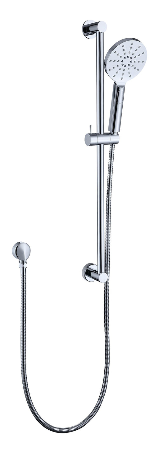 200208-C-R Chrome Shower On Rail Set