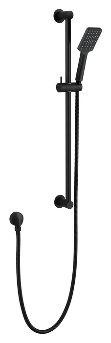 200208-B-S Black Shower On Rail Set