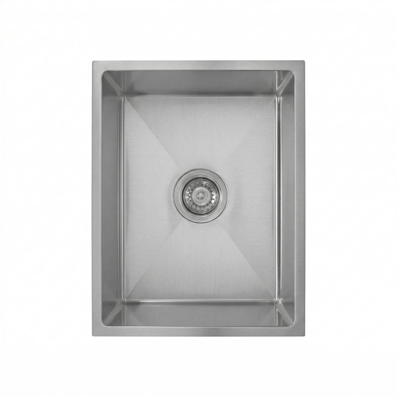 Emma 350x450x220 Satin Single Bowl Stainless Steel Sink