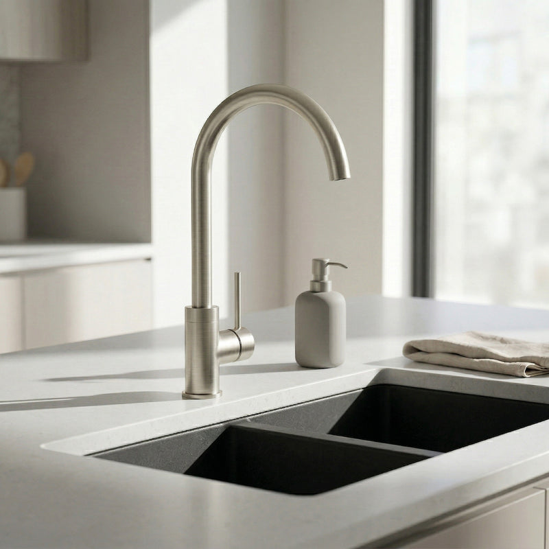 50405BN Brushed Nickel Kitchen/Laundry Mixer