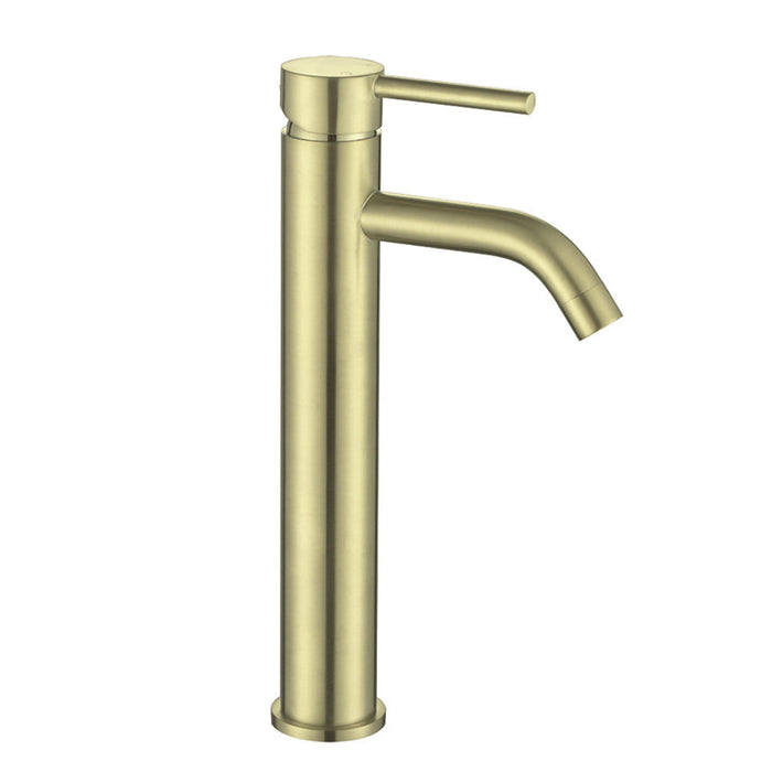 50431SG Brushed Gold Tall Basin Mixer