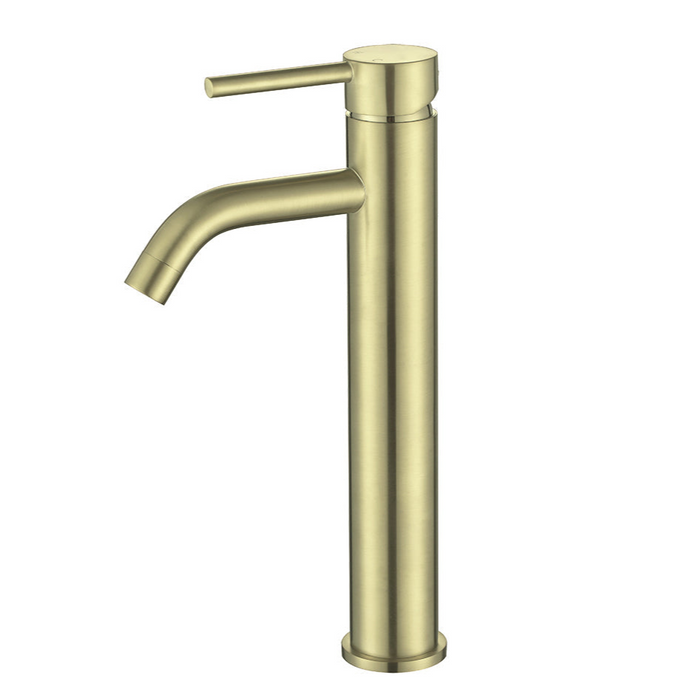 50431SG Brushed Gold Tall Basin Mixer