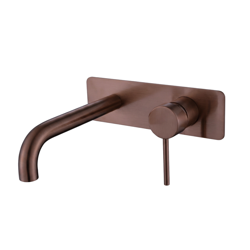 50451-2AB Aged Bronze Wall Basin/Bath Mixer with Spout