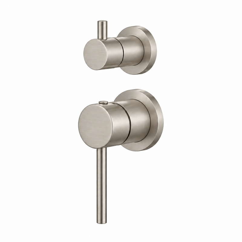 50452-2BN Pino Brushed Nickel Shower Mixer with Diverter