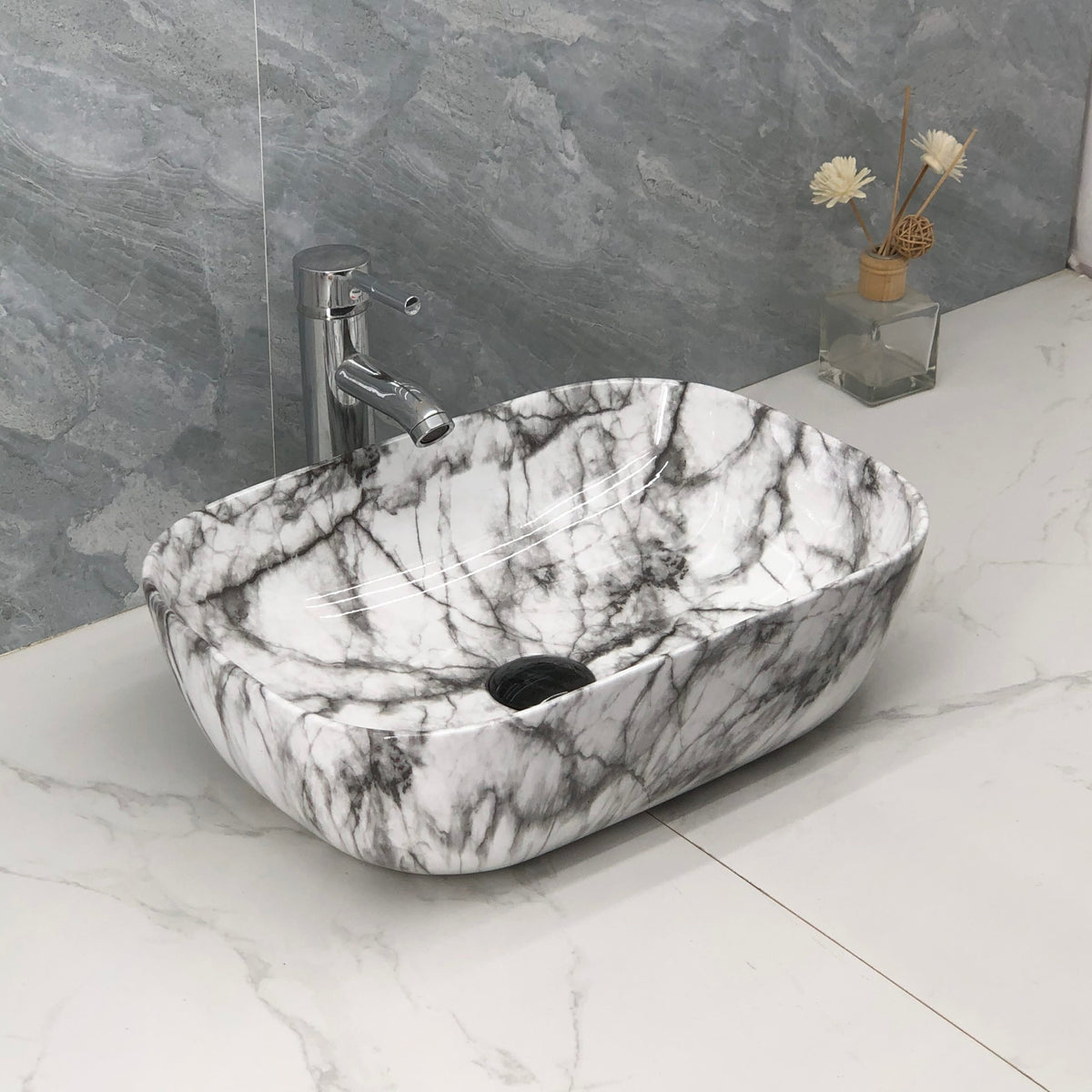 MAG10 Gloss Marble Basin — Renovation Square