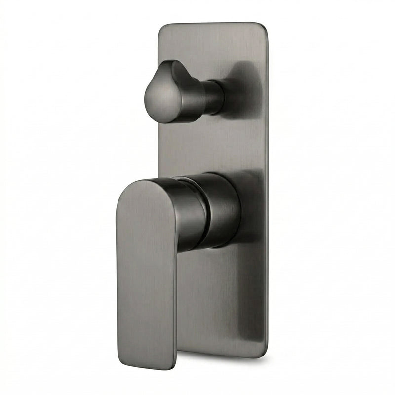 73052GM Brushed Gun Metal Shower Mixer with Divertor