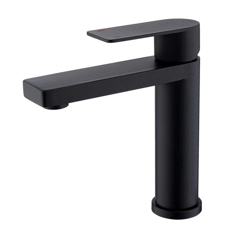 74011B Black Short Basin Mixer