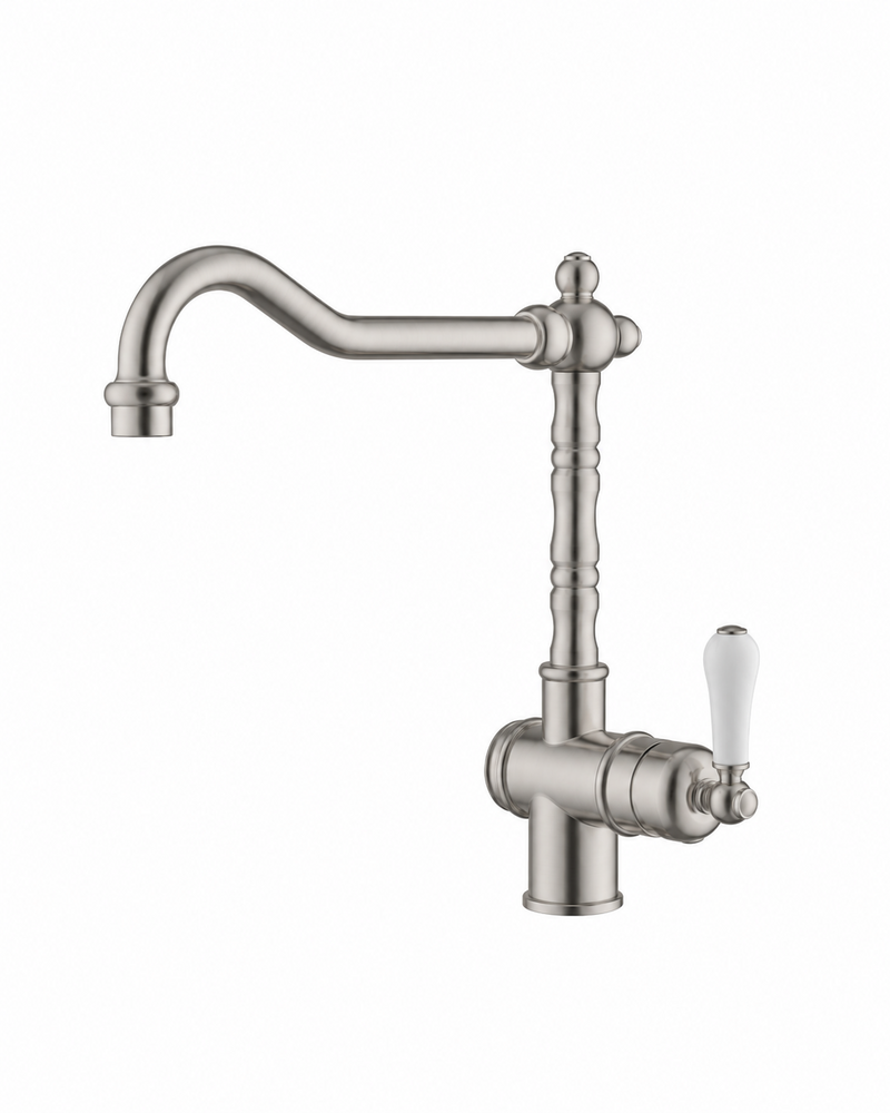 Brushed Nickel Classico Heritage Kitchen/Laundry Sink Mixer