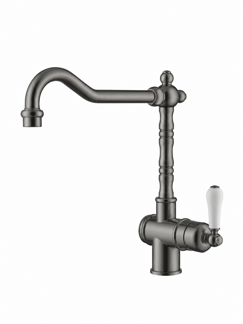Brushed Gunmetal Classico Heritage Kitchen/Laundry Sink Mixer