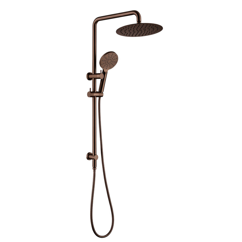 8552AB Aged Bronze Round Shower Station