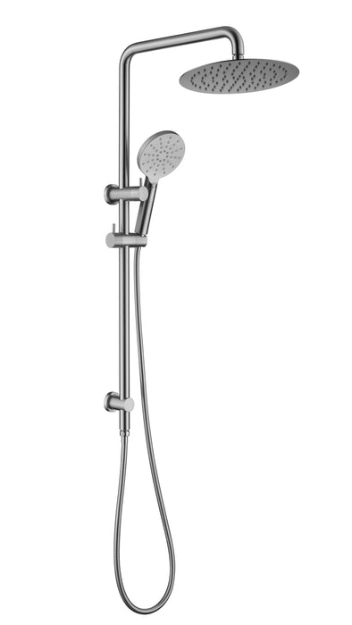 8552BN Brushed Nickel Round Shower Station