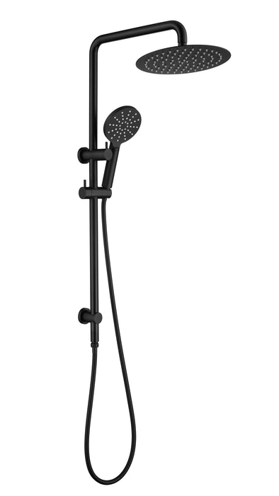 8552B Black Round Shower Station