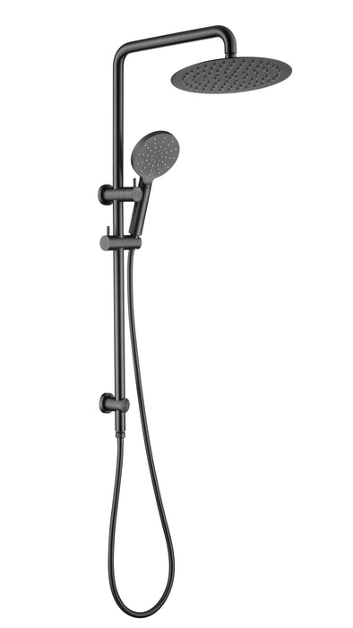 8552GM Gun Metal Round Shower Station