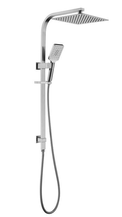 8557BN Brushed Nickel Square Shower Station