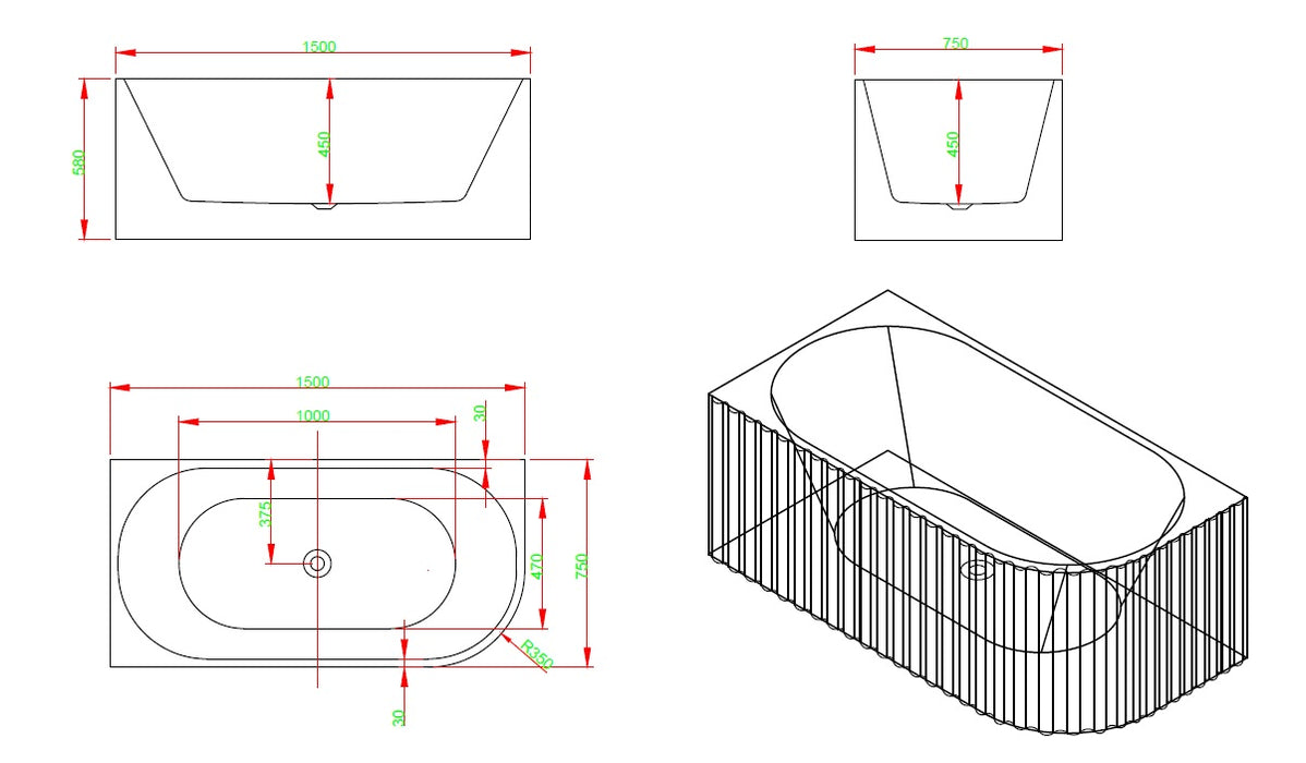 BC-1500L-Dimensions