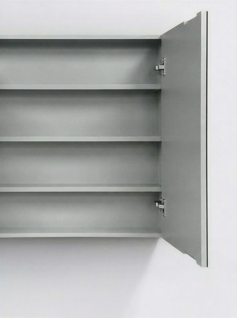 Brighton 600/750/900/1200mm Rectangular Matte White/ Gloss White/ Matt Black/ Matt Grey/ Prime Oak(A1)/ Natural Timber(A8) Shaving Cabinet