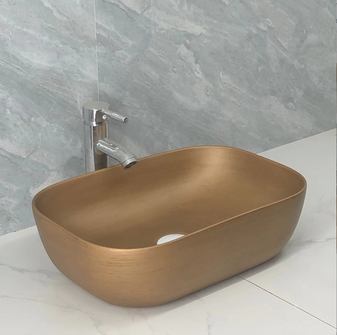 HM10 Matt Bronze Basin — Renovation Square