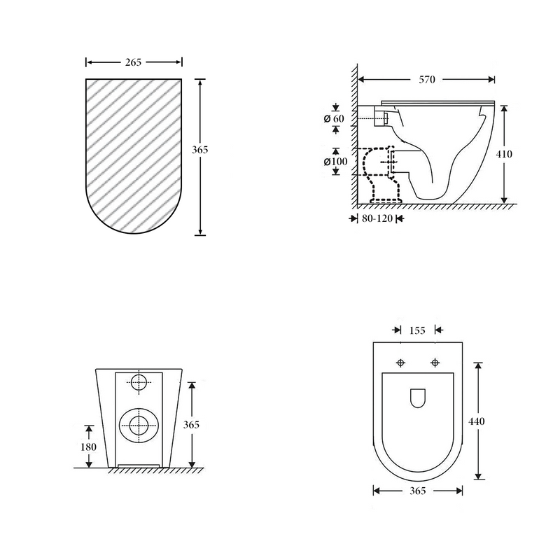 NT-2014 Lagos Tornado-Rimless Floor Pan