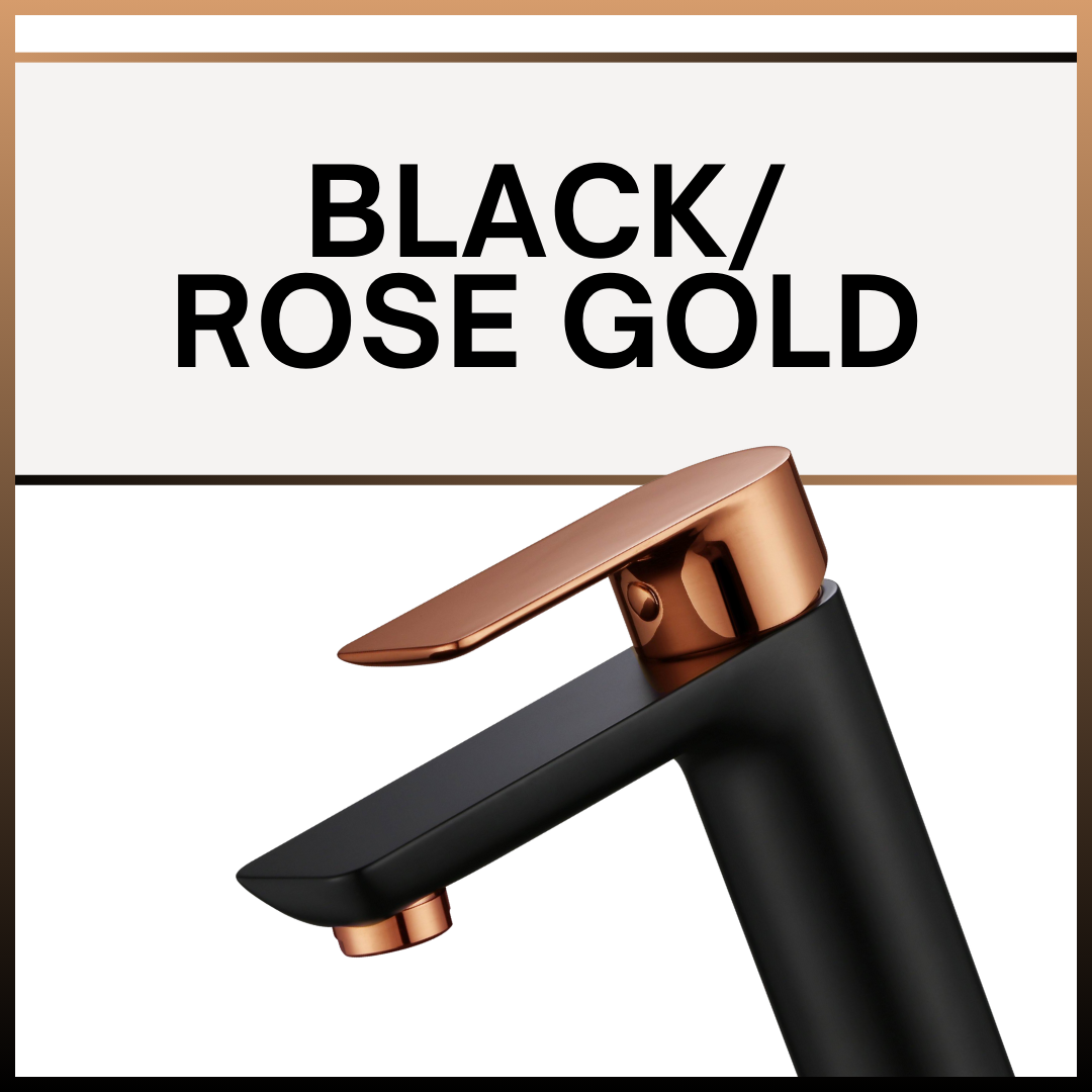 Black/Rose Gold